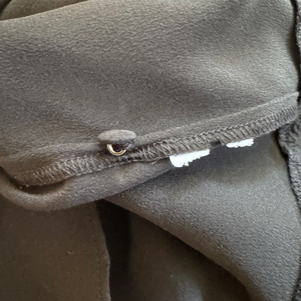 Madewell Silk Ruffle Hem Blouse - Picture 10 of 11